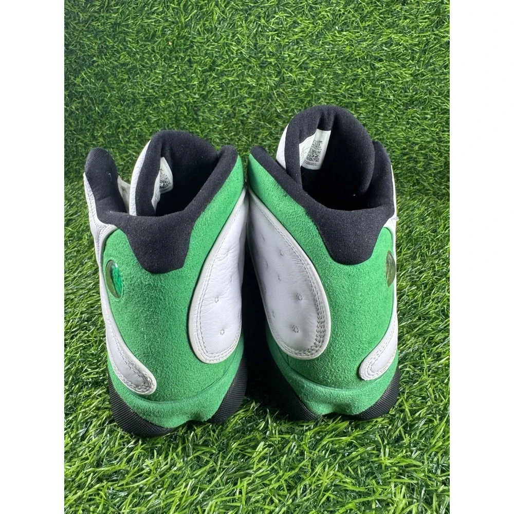 Pre-Owned Jordan Retro 13 Lucky Green Mens Size 13 With Box